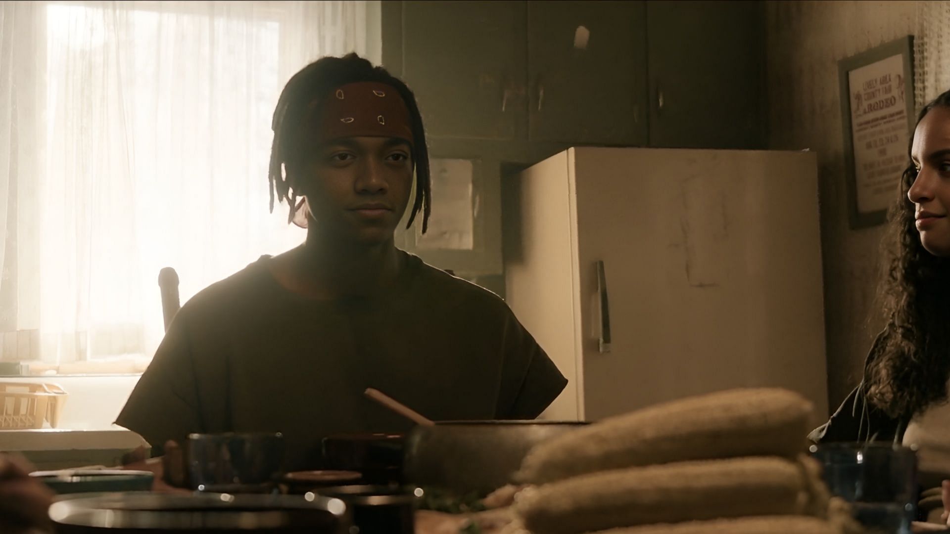 In 40 Acres, Emanuel’s quiet longing for connection becomes the emotional undercurrent of the film’s final act (Image via Magnolias Studios)